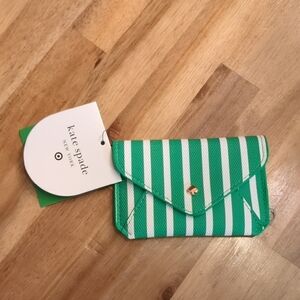 Kate Spade New York X Target  Collab Green White Wallet